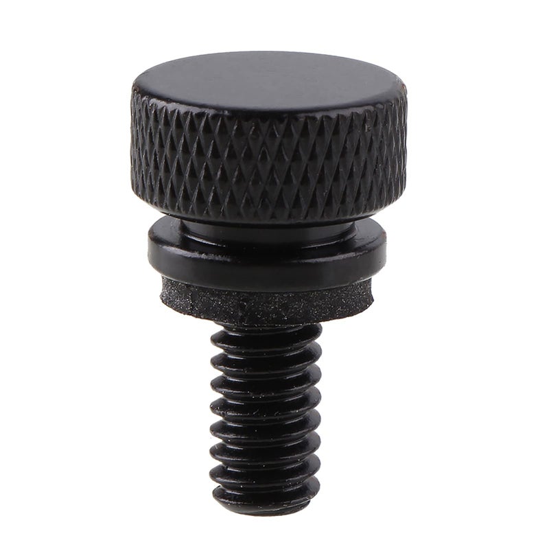 Lubinxun Stainless Steel Seat Bolt Rear Mount Screw Black Compatible with Harley Davidson 1996-2024,2 PCS - Image 2